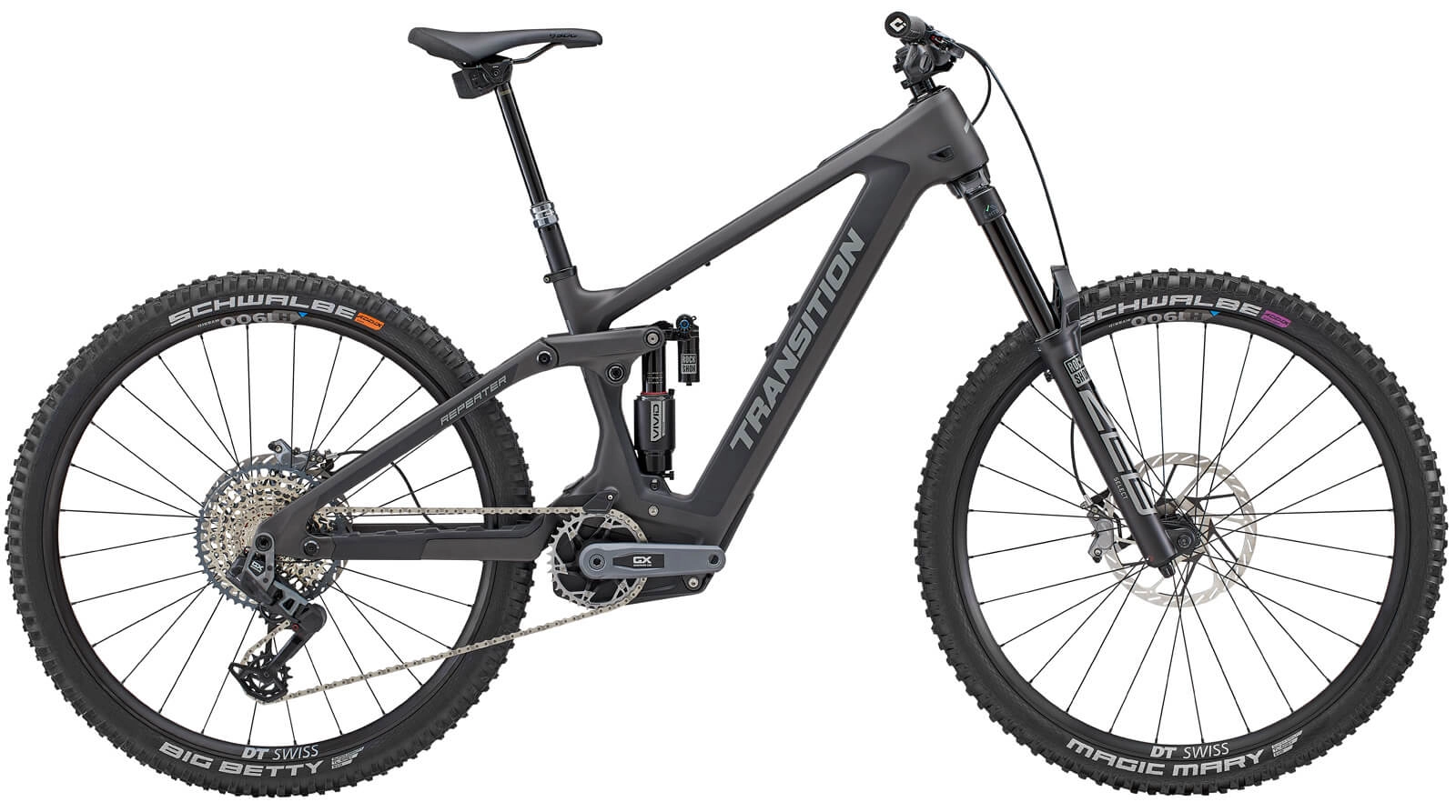 2024 Transition Repeater PT 29" Cabon Complete E-Bike - GX AXS Build