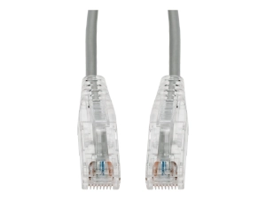 AddOn - Patch cable - RJ-45 (M) to RJ-45 (M) - 5.9 in - UTP - CAT 6 - snagless, indoor, stranded - gray ADD-0-5FSLCAT6-GY