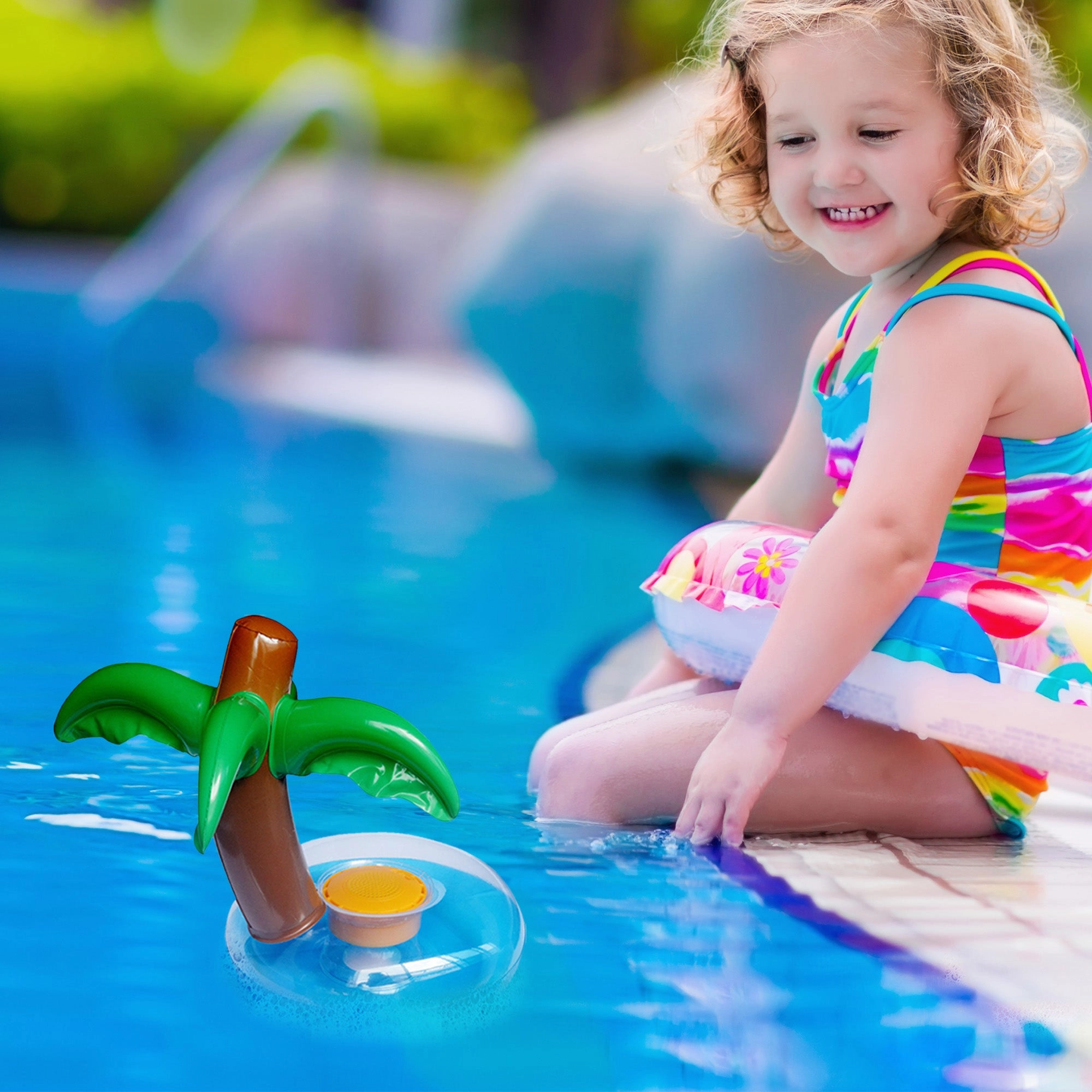 Aduro Pool Party Wireless Floating Bathtub Speaker
