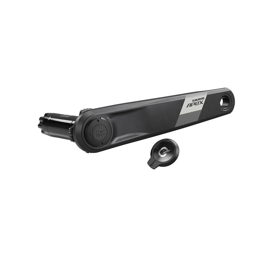 Apex AXS Wide Left Crank Arm Power Meter Spindle Assembly - 160mm 12-Speed DUB Spindle Interface BLK D1