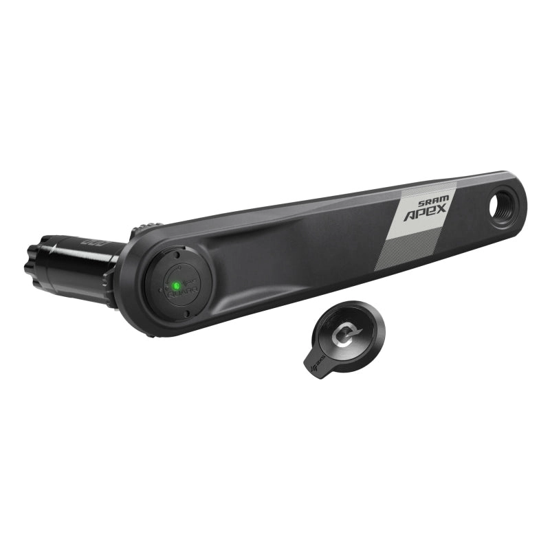 Apex AXS Wide Left Crank Arm Power Meter Spindle Assembly - 165mm 12-Speed DUB Spindle Interface BLK D1