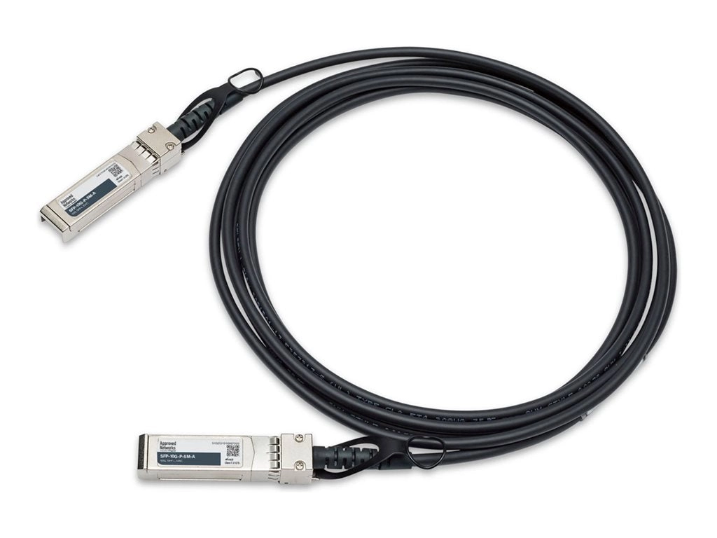 Approved Networks - 10GBase-CU direct attach cable - SFP  to SFP  - 16.4 ft - twinaxial - passive, solid SFP-10G-P-5M-A