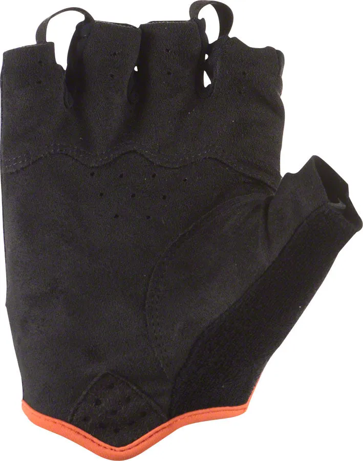 Aramus Elite Gloves - Jet Black/Tangerine Short Finger Medium