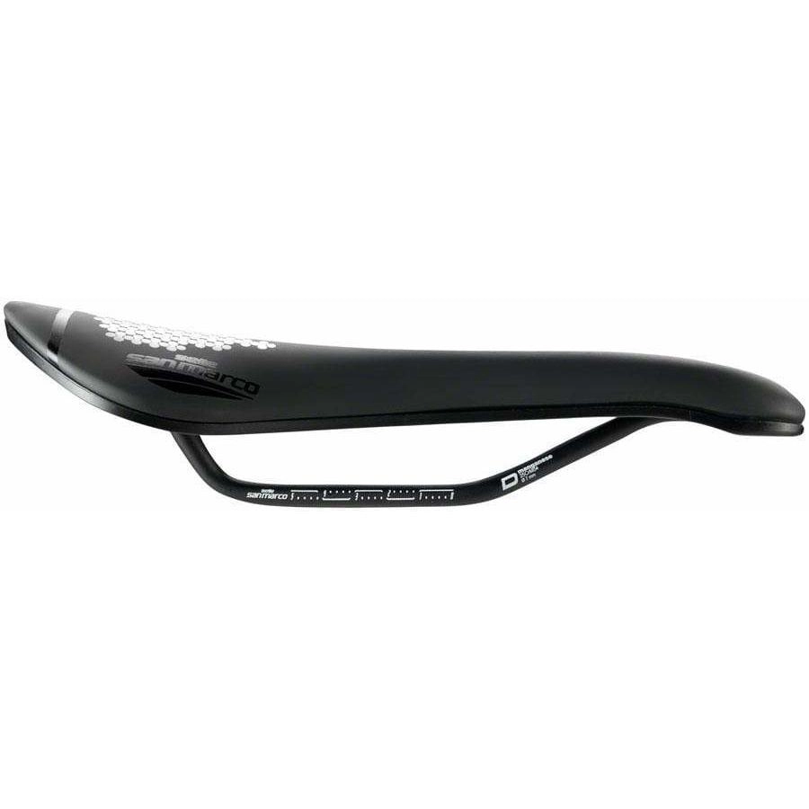 Aspide Short Open-Fit Dynamic Saddle - Manganese BLK Mens Narrow