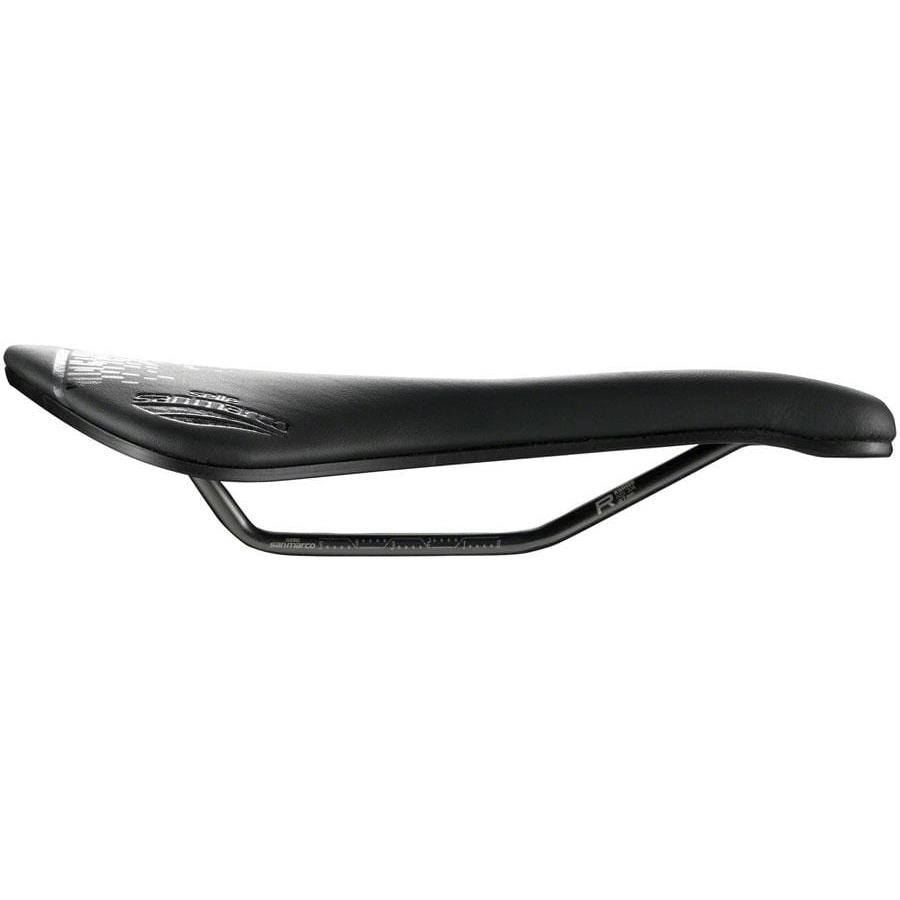 Aspide Short Open-Fit Racing Saddle - Manganese BLK Mens Wide