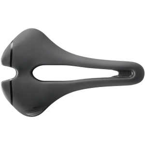 Aspide Short Open-Fit Saddle - Steel Black Mens Wide