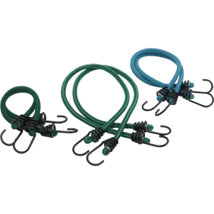 Assorted Bungee Cords - 6 Pack