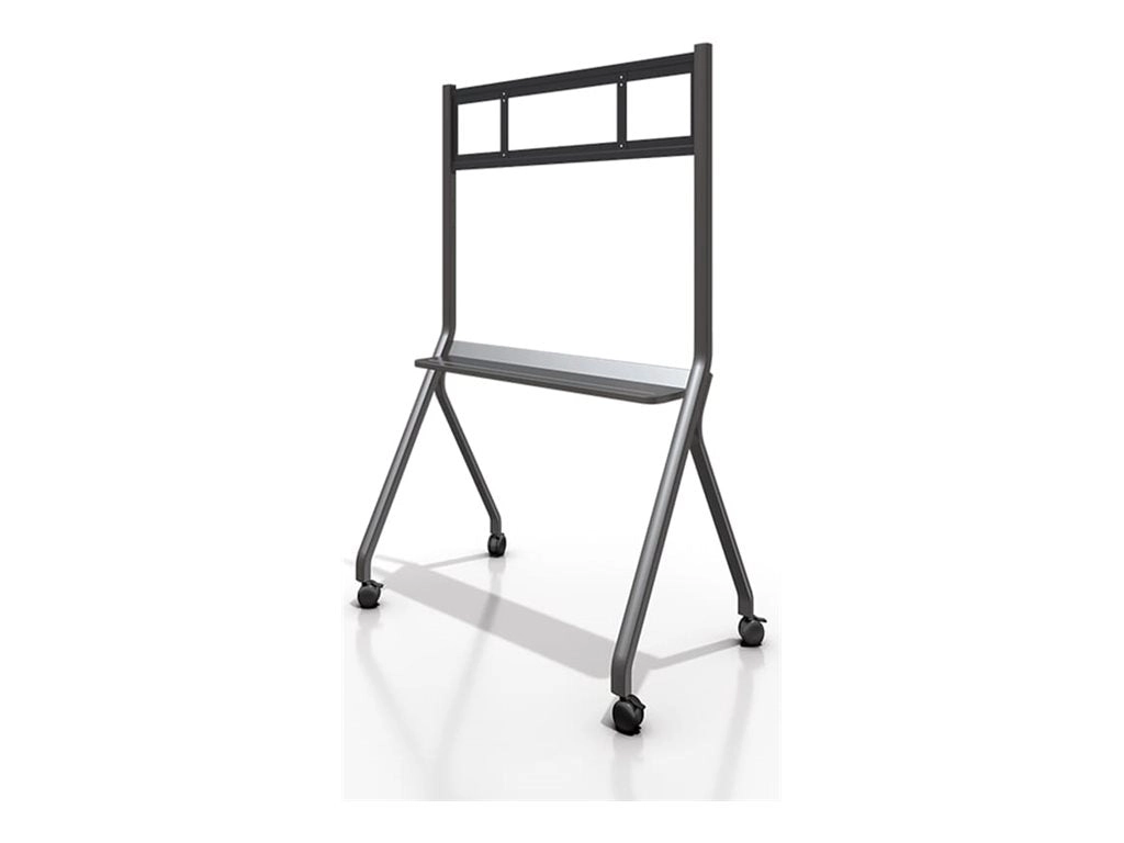 Avocor - Cart - for interactive flat panel - mobile stand - black, gray - screen size: 55-105" - mounting interface: up to 1000 AVC-STND1