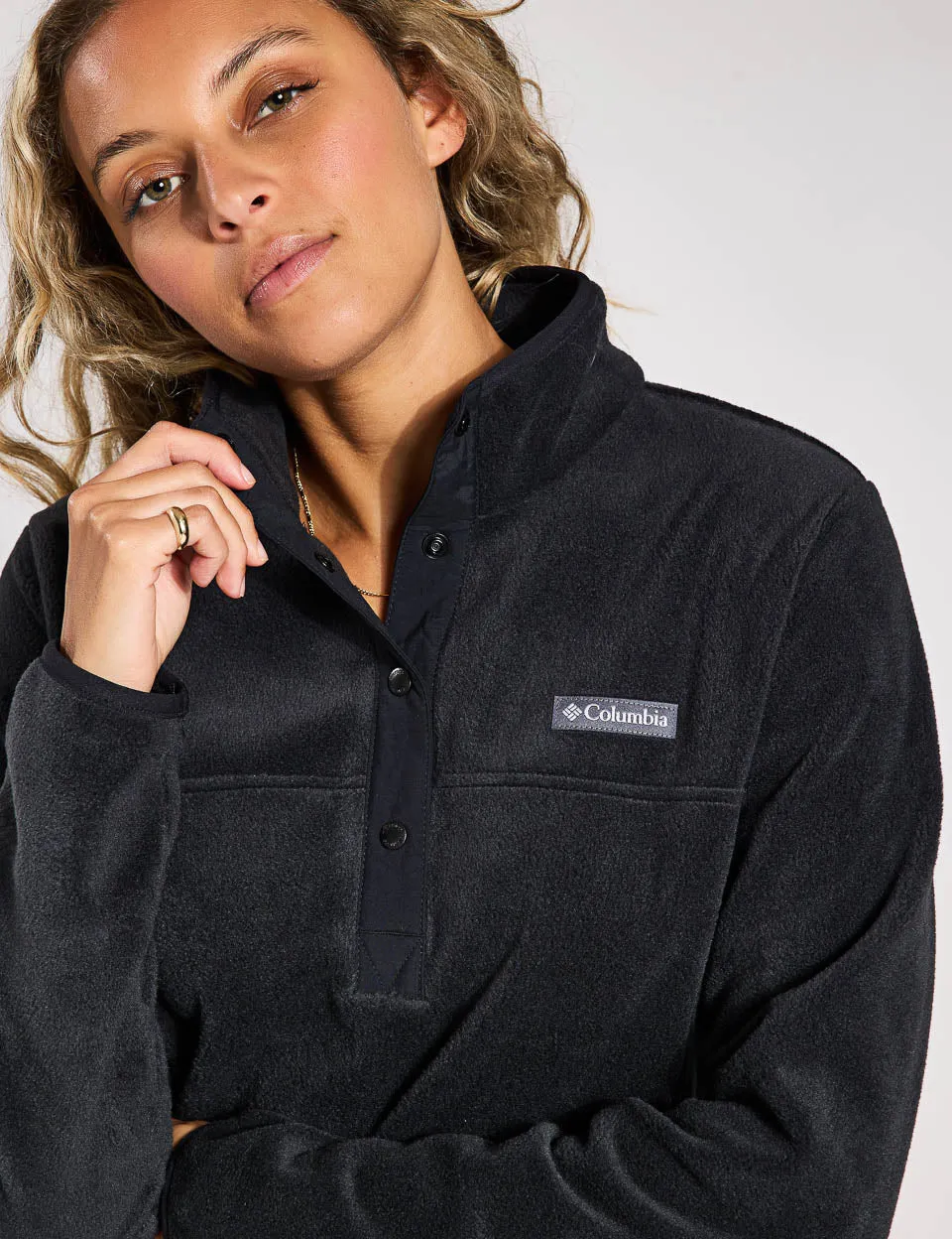 Benton Springs Half Snap Pullover - Black