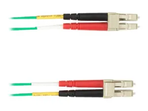 Black Box - Patch cable - LC single-mode (M) to LC single-mode (M) - 6 m - fiber optic - green FOCMRSM-006M-LCLC-GN