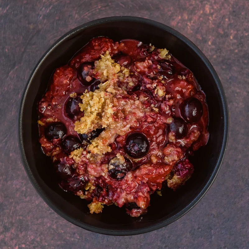 Blueberry Peach Crisp
