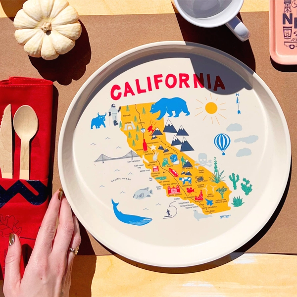 California Round Tray