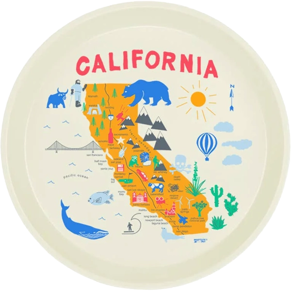 California Round Tray