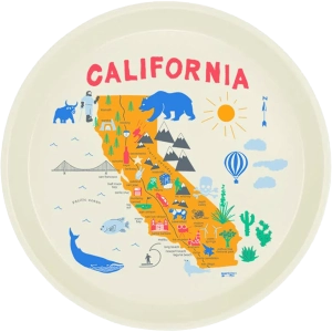 California Round Tray