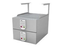 Capsa Healthcare T7 Technology Cart Drawers - Mounting component (2 drawers module) - lockable - medical - cart mountable T7-ST-DRW-8