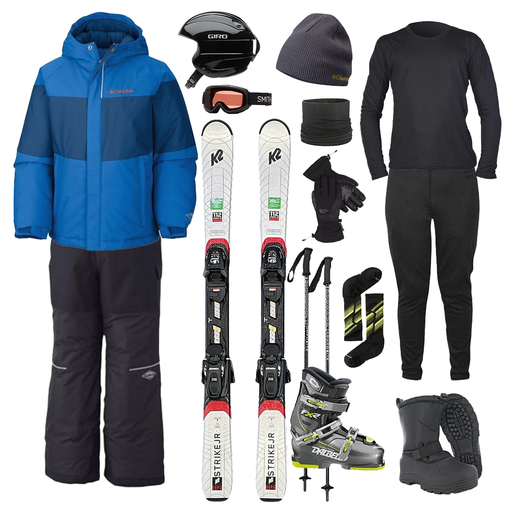 Columbia The Works Package w/ Bibs - Boy's Ski