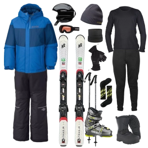 Columbia The Works Package w/ Bibs - Boy's Ski