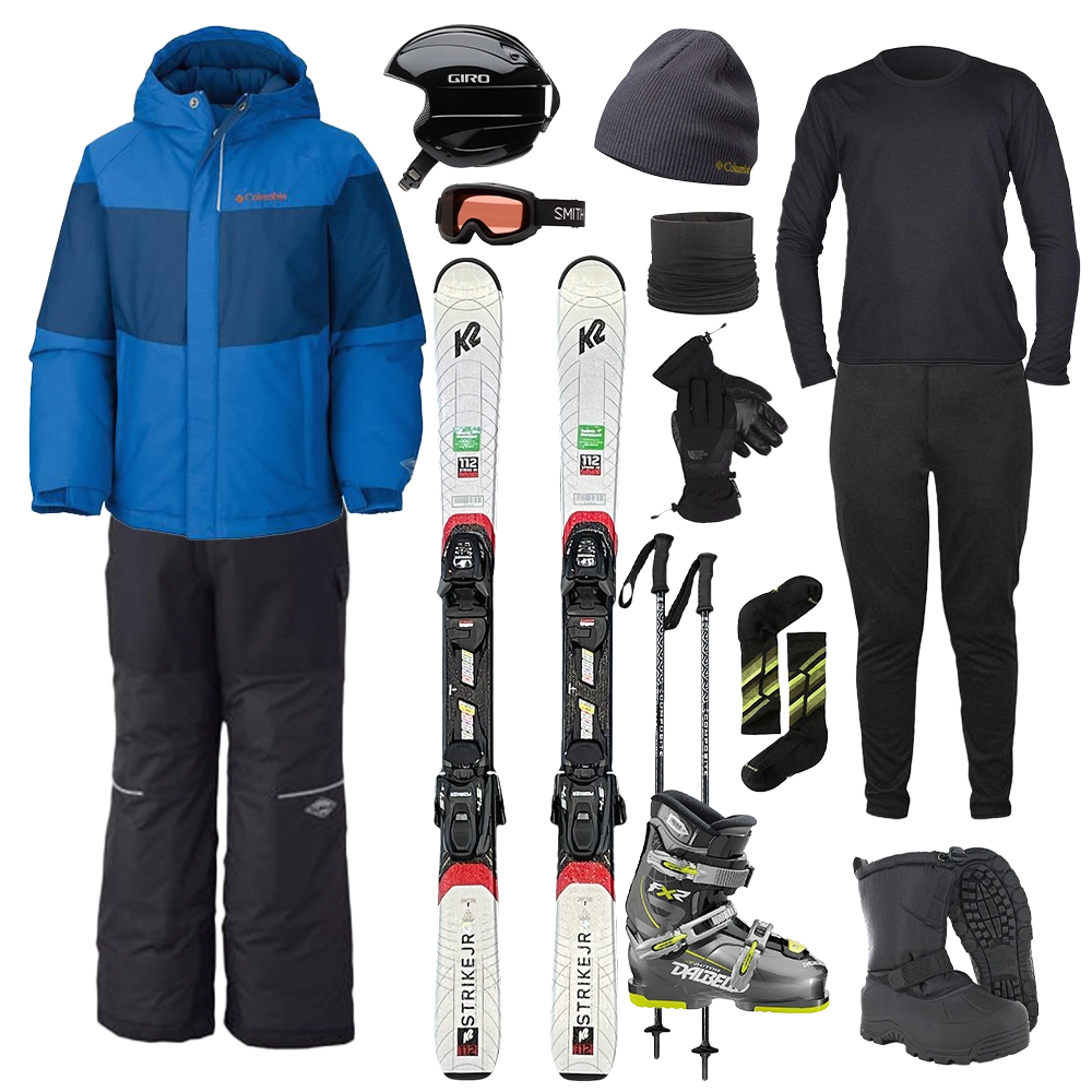 Columbia The Works Package w/ Bibs - Boy's Ski