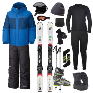 Columbia The Works Package w/ Pants - Boy's Ski