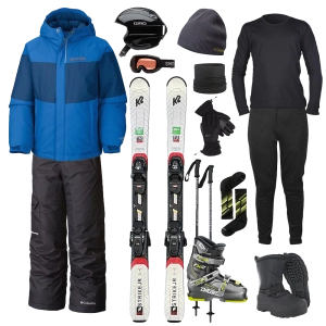 Columbia The Works Package w/ Pants - Boy's Ski