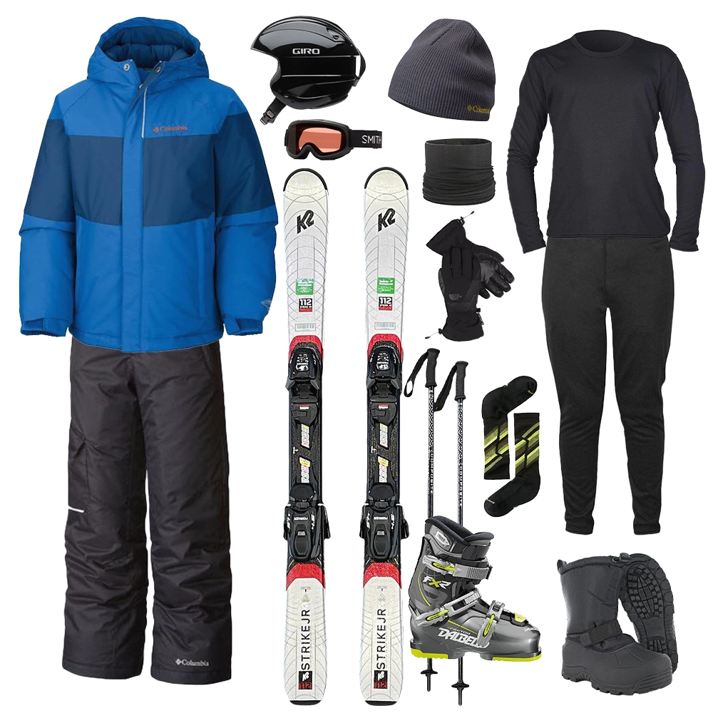 Columbia The Works Package w/ Pants - Boy's Ski