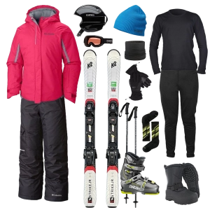 Columbia The Works Package w/ Pants - Girl's Ski