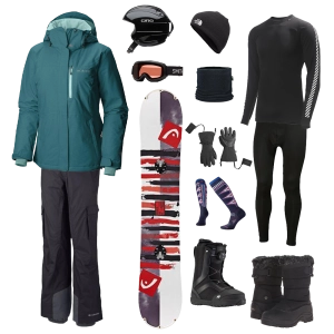 Columbia The Works Package - Women's Snowboard