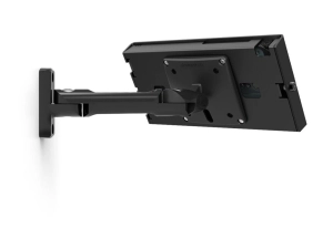 Compulocks Apex - Mounting kit (enclosure) - exposed front/back camera and sensors - for tablet - swing - metal - black - wall-mountable 827B80GAPXB