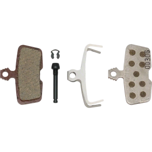 Disc Brake Pads, Organic Compond, Aluminum Backed, Quiet/Light