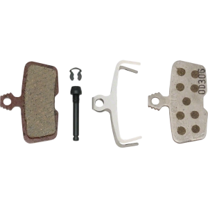 Disc Brake Pads, Organic Compond, Aluminum Backed, Quiet/Light