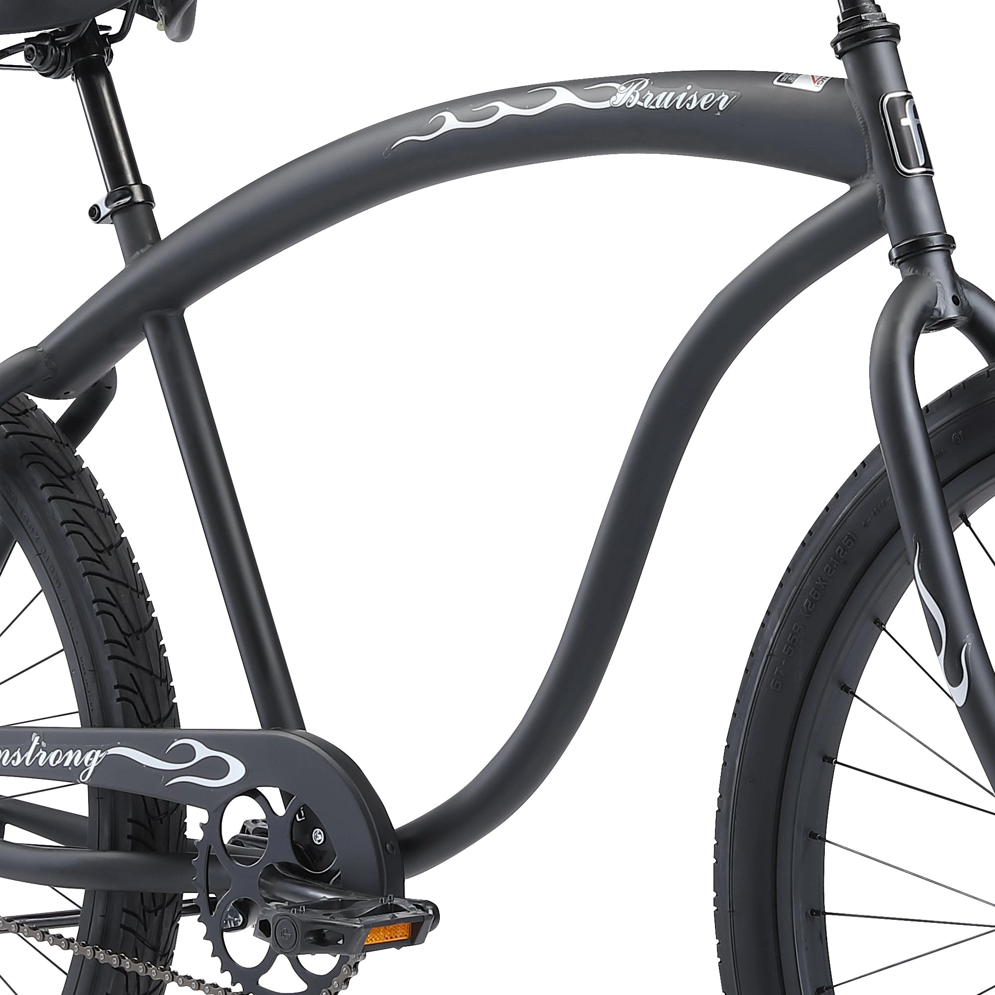 Firmstrong Bruiser 7 Speed Men's Beach Cruiser Bike