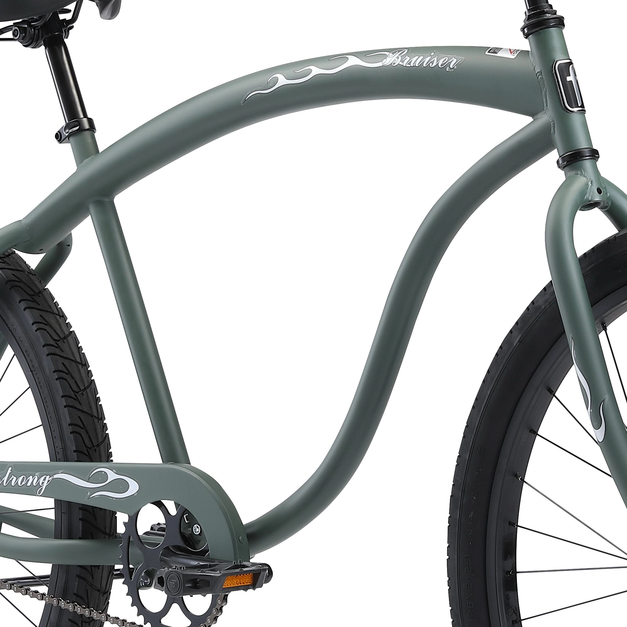 Firmstrong Bruiser 7 Speed Men's Beach Cruiser Bike