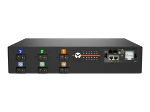 Geist Switched Outlet Level Monitoring MNU5MDR6-12CF18-6PS15B0H10-S - Power distribution unit (rack-mountable) - AC 200-240 V VP7N62A0
