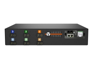 Geist Switched Unit Level Monitoring EC MNS5MDR6-12CF18-6PS15B0H10-S - Power distribution unit (rack-mountable) - AC 200-240 VP5N62A0