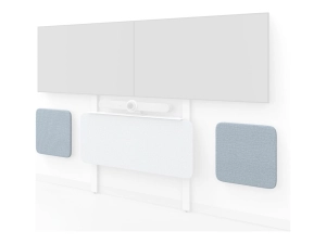 Heckler H806 - Mounting kit (2 installation plates, 2 mounting brackets, 2 mounting templates) - panel set - stainless steel, H806-BL