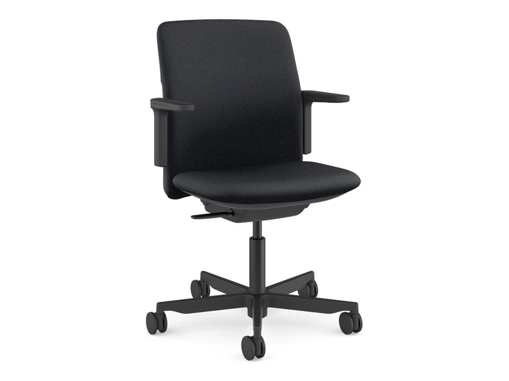 Humanscale Path - Chair - armrests - FormSense Eco Knit textile - black PT11BKT10