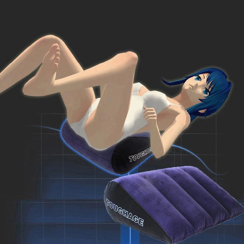 Inflatable Adult Sex Pillow Couple Sharing Strapon Furniture Couples Games Different Posture Auxiliary Tools