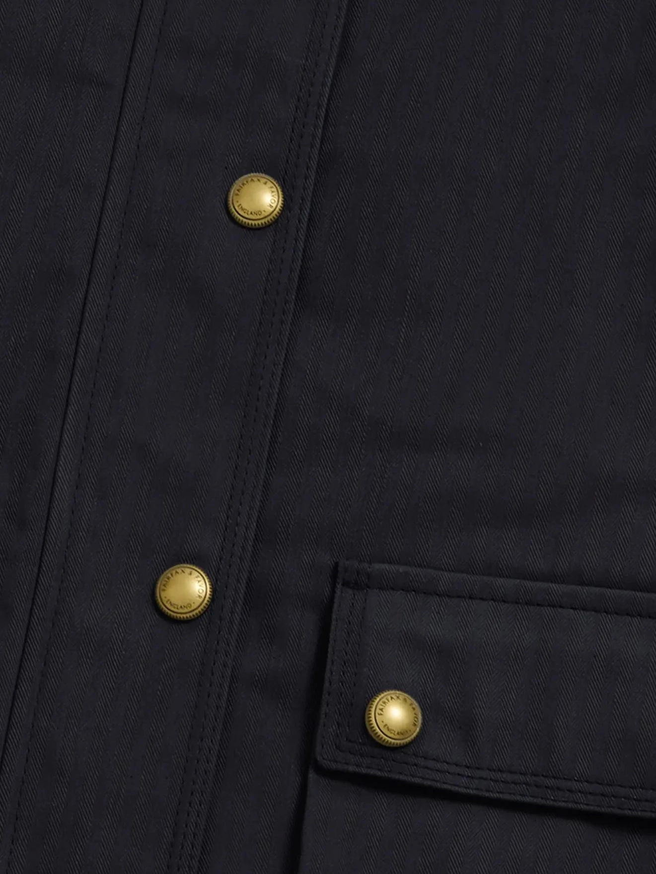 Olivia Wax Jacket - Indigo