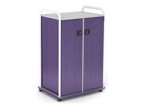 Paragon A&D Crossfit Storage - Trolley - 14 drawers - 4 shelves - 2 doors - 16 gauge tubular steel, TFM - frost, grass green, CFD42WD17CO-918IZI