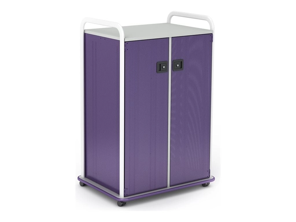 Paragon A&D Crossfit Storage - Trolley - 14 drawers - 4 shelves - 2 doors - 16 gauge tubular steel, TFM - frost, grass green, CFD42WD17CO-918IZI