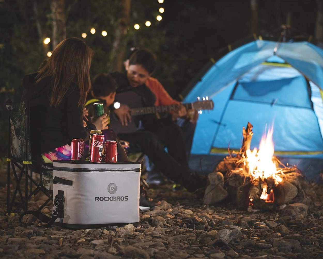 ROCKBROS Soft Cooler 30 Can Insulated Leak Proof Soft Pack