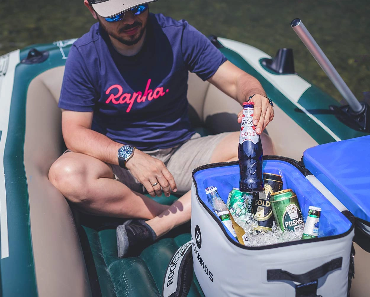 ROCKBROS Soft Cooler 30 Can Insulated Leak Proof Soft Pack
