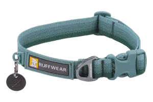 Ruffwear Front Range Dog Collar in River Rock Green