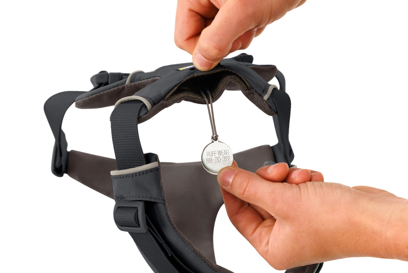 Ruffwear Front Range Dog Harness in Basalt Gray