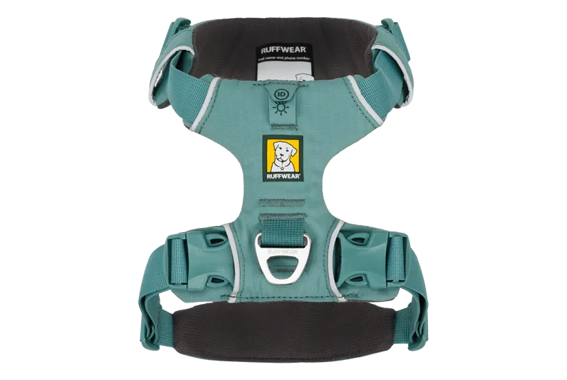 Ruffwear Front Range Dog Harness in River Rock Green