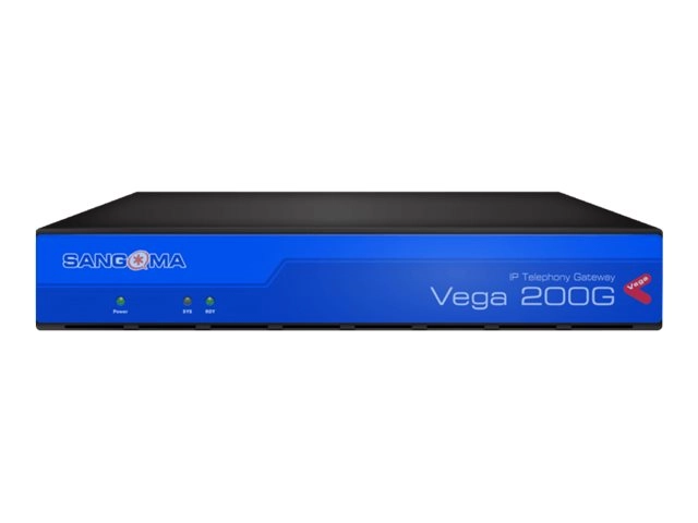 Sangoma Vega 200G - VoIP gateway - 1GbE - digital ports: 2 VEGA-200GV2-060KIT