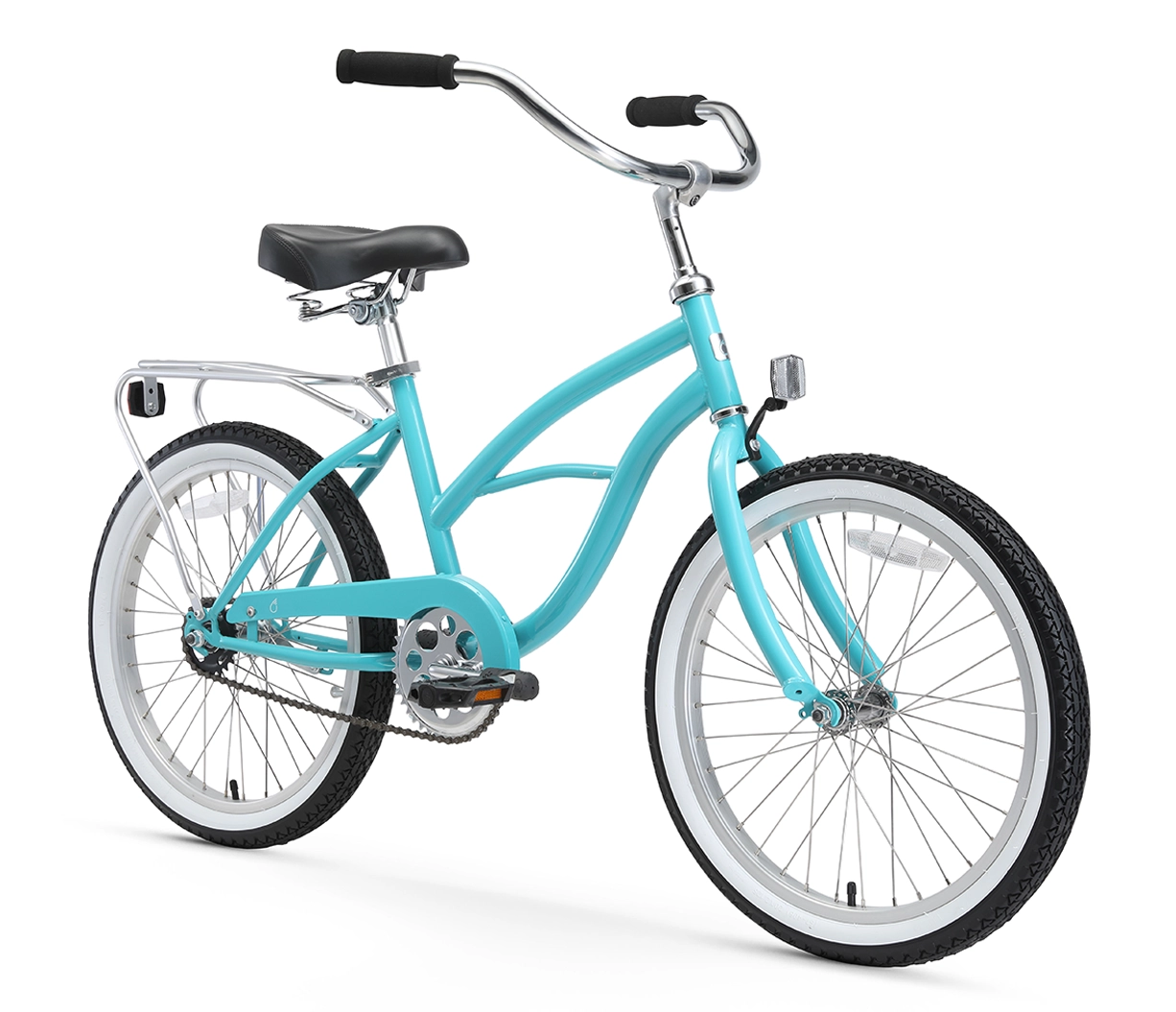 sixthreezero Around the Block Girl's 20" Single Speed Beach Cruiser Bicycle