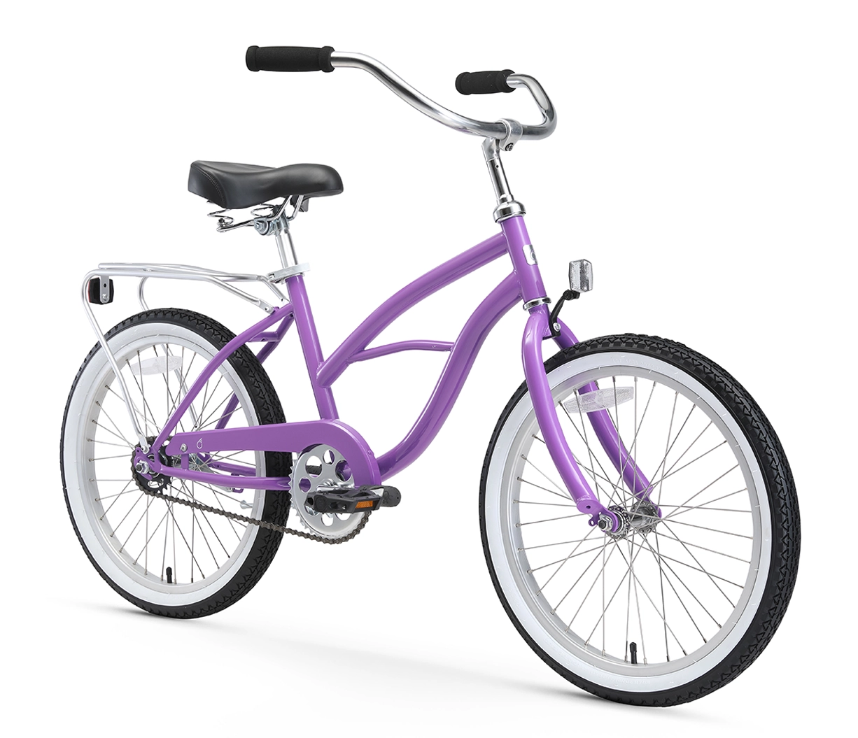 sixthreezero Around the Block Girl's 20" Single Speed Beach Cruiser Bicycle
