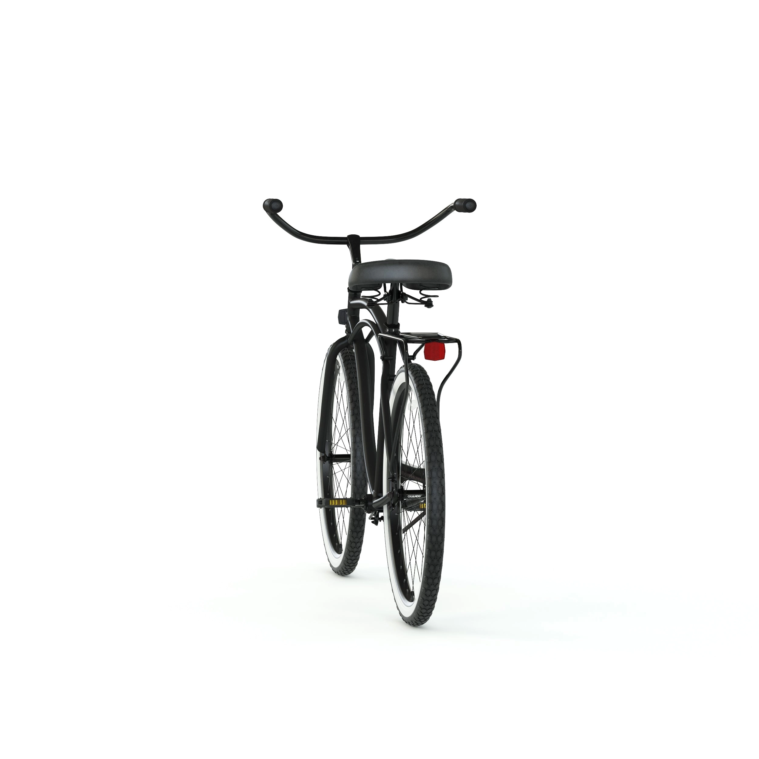 sixthreezero Around the Block Men's 24" 7 Speed Beach Cruiser Bicycle with Rear Rack