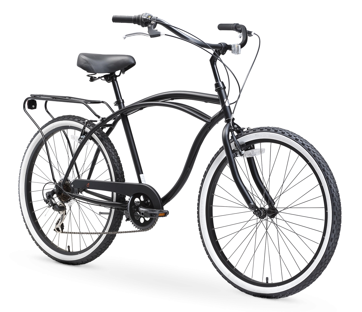 sixthreezero Around the Block Men's 26" 7 Speed Cruiser Bicycle